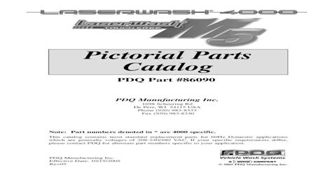 pdq parts catalog